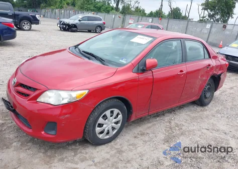 2011 Toyota Corolla Le from USA, damaged, VIN 2T1BU4EE9BC670986